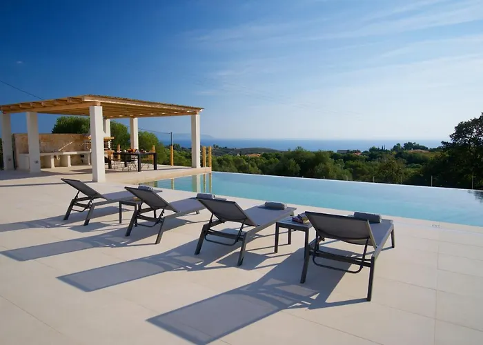 Exclusive Sea View Madelaine Villa Szpartiá